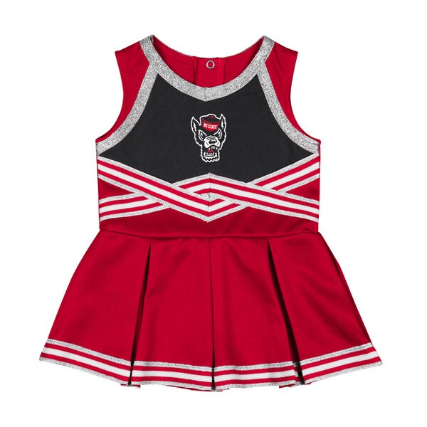 Red/Black Infant Girls Cheer Dress